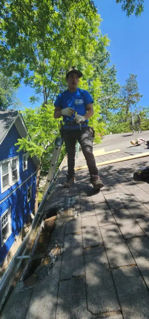 roof-replacement-Maplewood-NJ-before