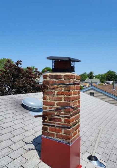 ChimneyFlashingAfter-Hillsside-NJ